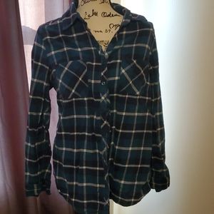 Falls Creek Blue and White Plaid